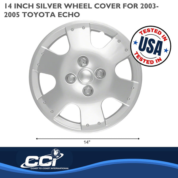 Coast To Coast 14 Inch Wheel Cover Set (MPN: IWC19314S)