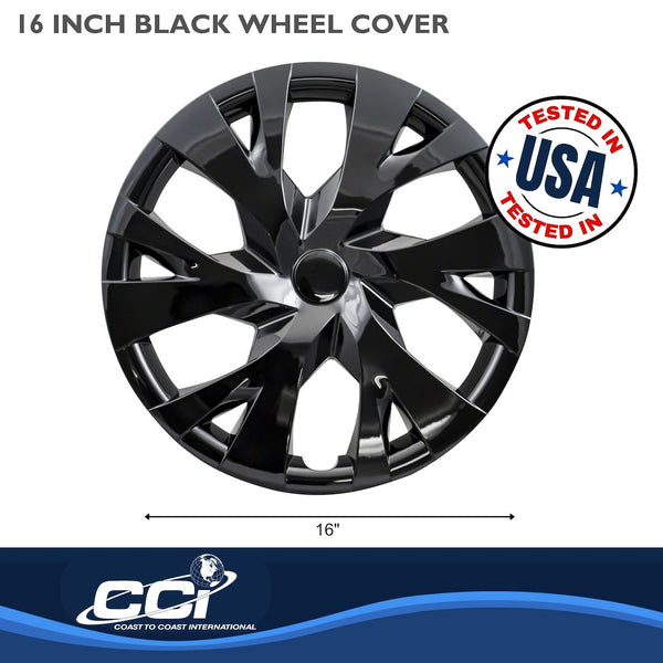 Coast To Coast 16 Inch Wheel Cover Set (MPN: IWC53316BLK)