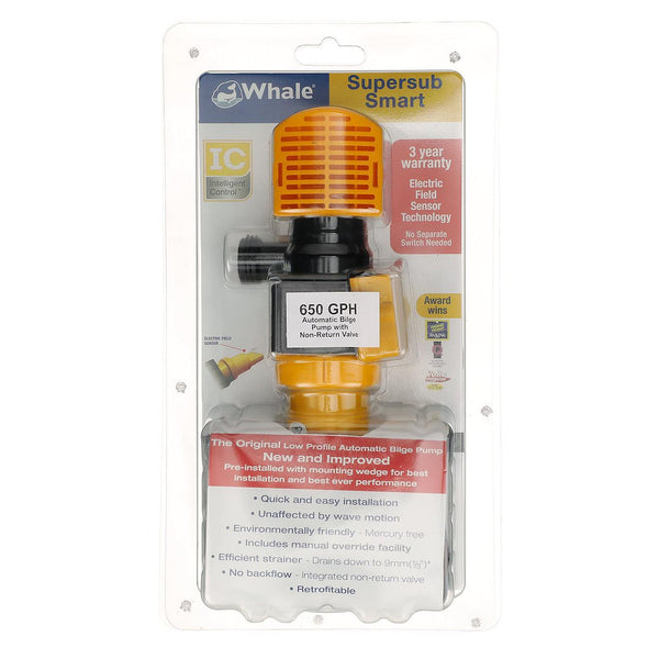 WHALE Supersub Smart 650 Bilge Pump (MPN: SS5212)