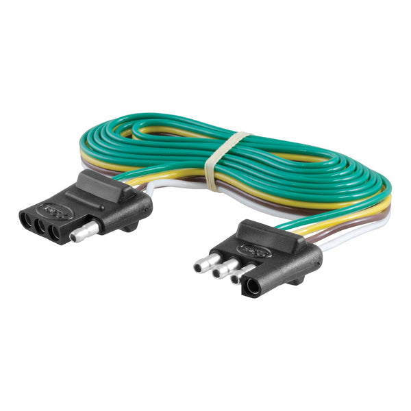 Curt 4-Way Flat Trailer Wiring Connector (MPN: 58050)