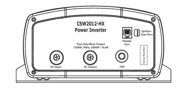 Magnum Energy Power Inverter (MPN: CSW2012-HX)
