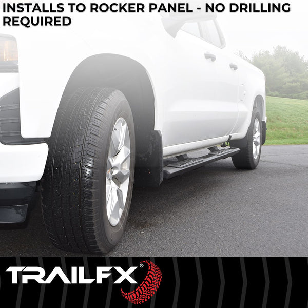 TrailFX A4 Series Nerf Bar (MPN: AL4012B)