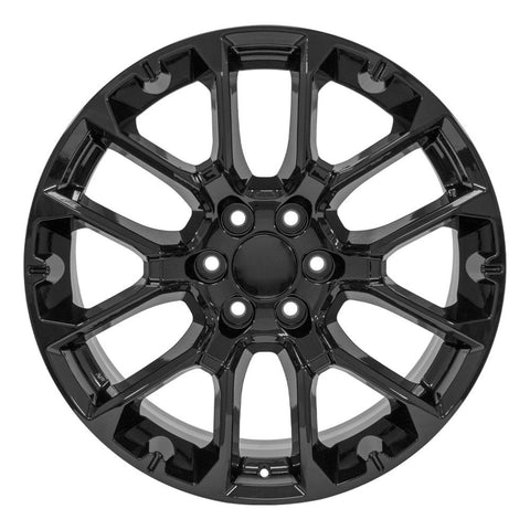 OE Wheels CV67 Gloss Black Aluminum Wheel (MPN: CV67-22090-6550-28B)