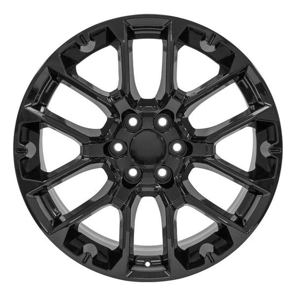 OE Wheels CV67 Gloss Black Aluminum Wheel (MPN: CV67-22090-6550-28B)