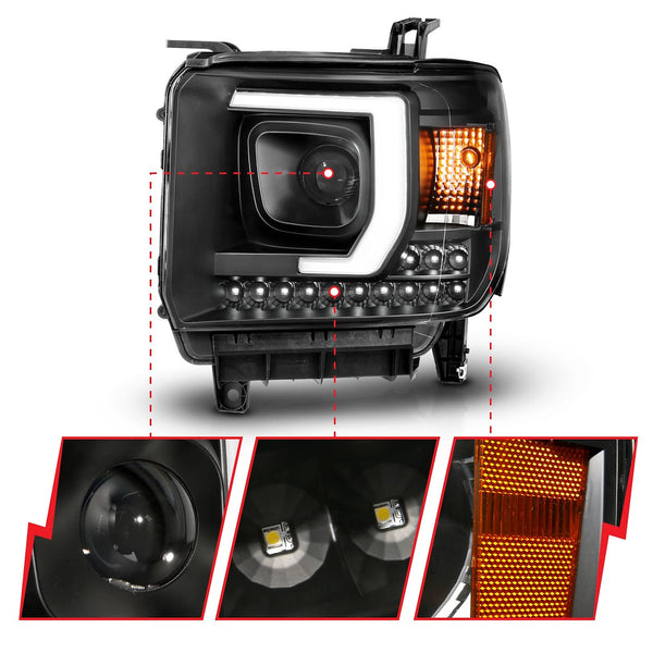 AnzoUSA Headlight Assembly (MPN: 111450)