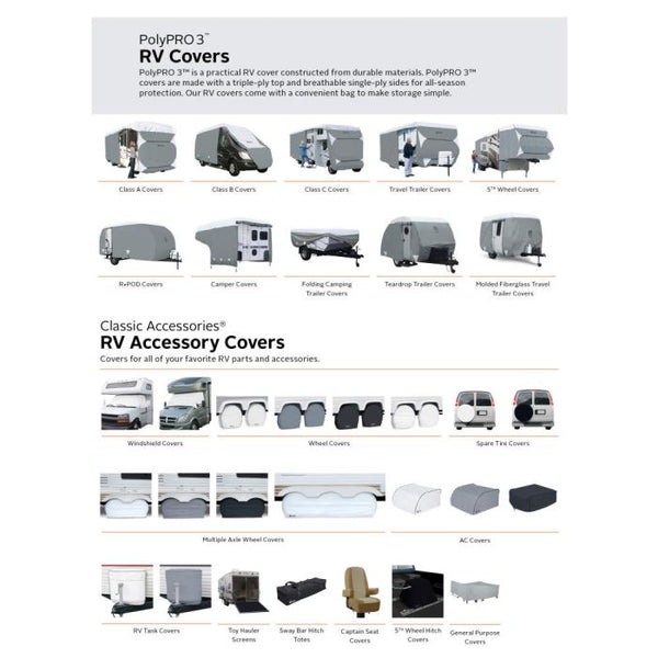 Classic Accessories PolyPRO 3 RV Cover (MPN: 80-103-141001-00)