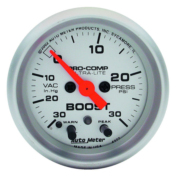 AutoMeter Ultra-Lite Boost Vacuum Gauge (MPN: 4376)