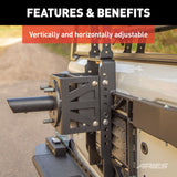 Aries Heavy-Duty Spare Tire Carrier (MPN: 2563001)
