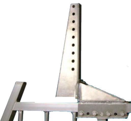 Custom Flow Headache Rack Light Mount (MPN: CA-35)