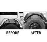 Black Horse Off Road Inner Fender Set (MPN: TFFJL4)