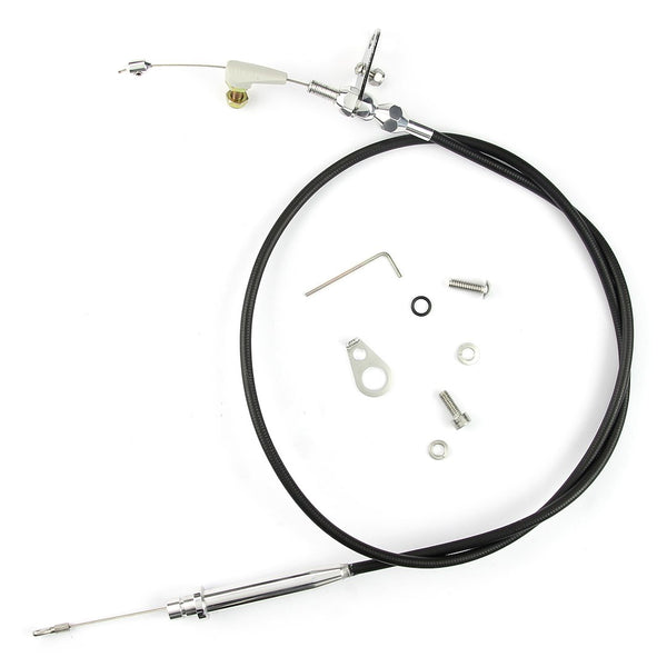 Lokar Performance Auto Trans Kickdown Cable (MPN: KDP-2350HTBLACK)
