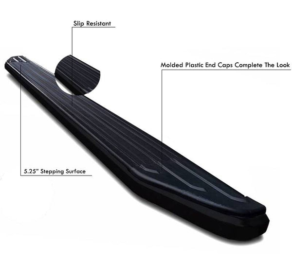 Black Horse Off Road Peerless Running Board (MPN: PR-F279BK)