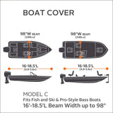 Classic Accessories Boat Cover (MPN: 20-085-102401-00)