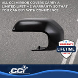 Coast To Coast Exterior Mirror Cover (MPN: CCIMC67552BLK)