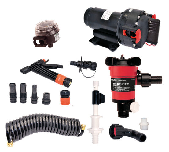 Johnson Pumps Washdown Livewell Pump Kit (MPN: 64634)