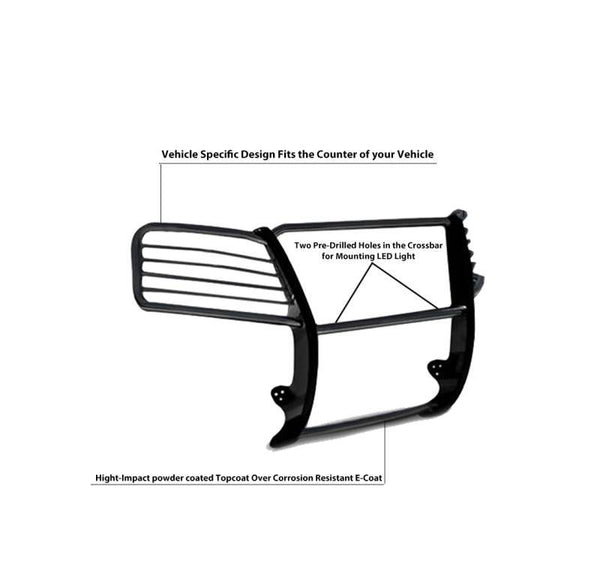 Black Horse Off Road Grille Guard (MPN: 17GT27MA)