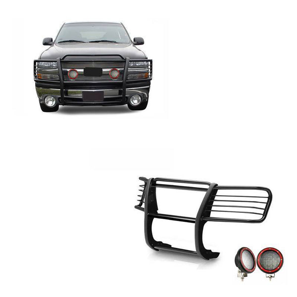 Black Horse Grille Guard Kit (MPN: 17GT23MA-PLFR)