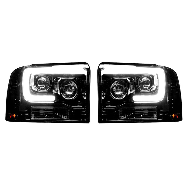 RECON Headlight Assembly With Halogen Bulbs (MPN: 264193BKC)
