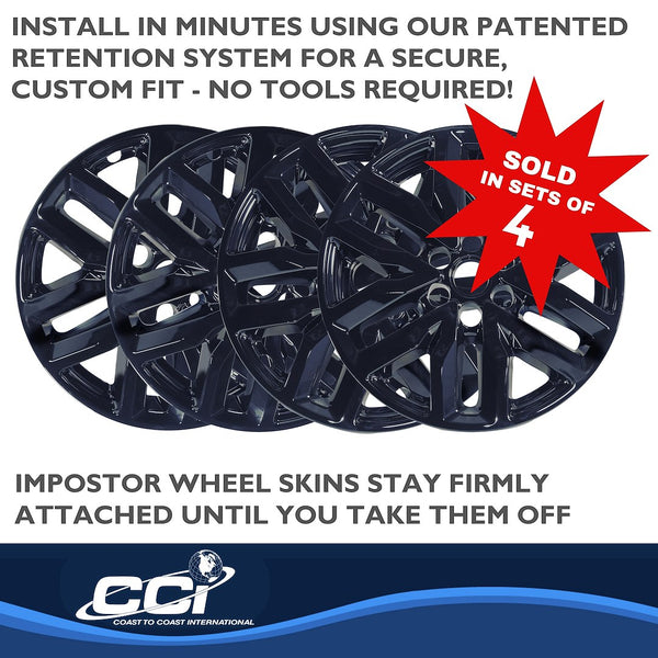 Coast To Coast Impostor Wheel Skin 18 Inch (MPN: IMP466BLK)
