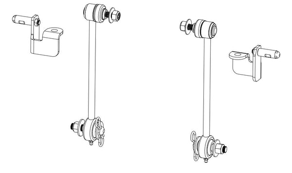 Teraflex Quick Disconnect Stabilizer Bar (MPN: 1753000)