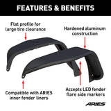 Aries Jeep Fender Flares (MPN: 1500211)