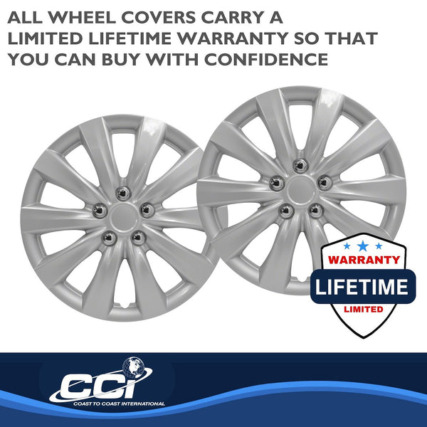 16 Inch Wheel Cover Set by Coast To Coast (MPN: IWC103816S)