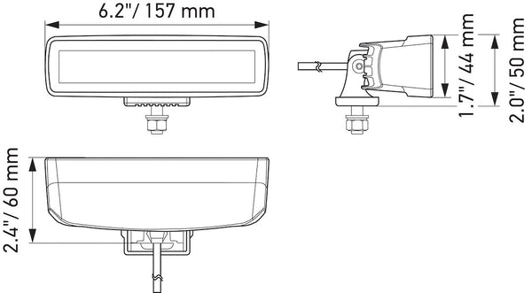 Hella Black Magic LED Light Bar (MPN: 358176211)