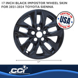 Coast To Coast Impostor Wheel Skin (MPN: IMP478BLK)