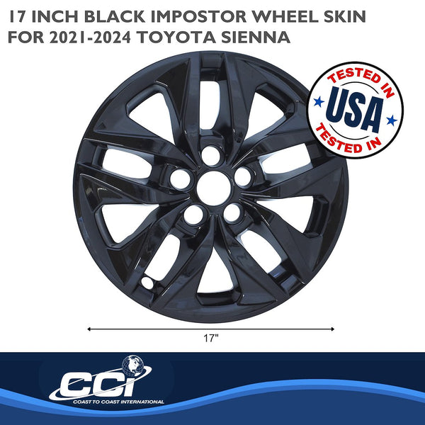 Coast To Coast Impostor Wheel Skin (MPN: IMP478BLK)