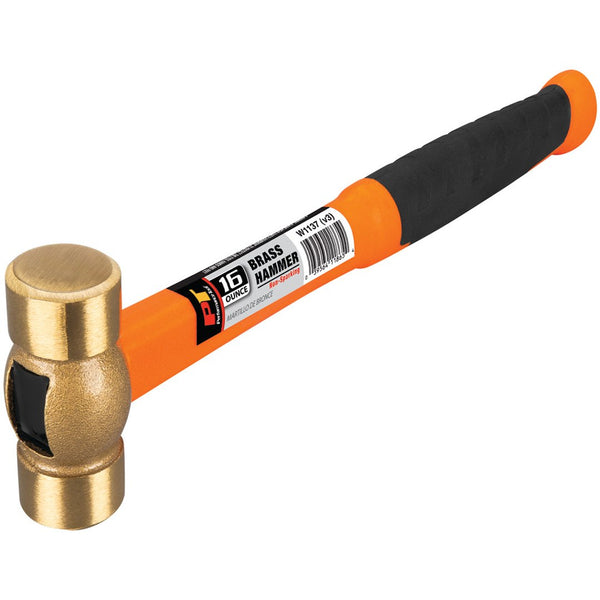 Performance Tool 16 Ounce Brass Hammer (MPN: W1137)