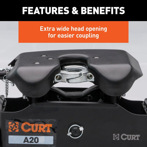 CURT A20 Fifth Wheel Trailer Hitch (MPN: 16092)