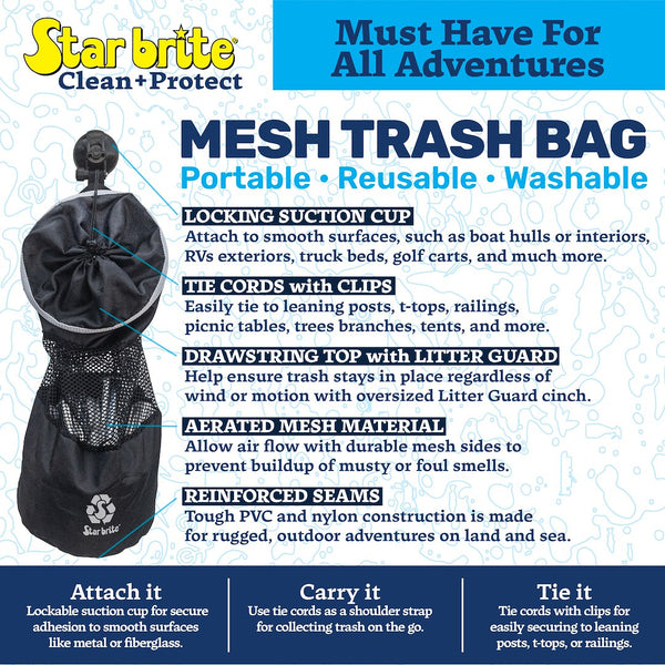 Star Brite Stow & Go Trash Bag (MPN: 52074)