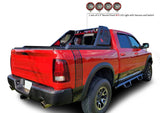Black Horse Off Road Vigor Truck Bed Bar (MPN: VIRB02B-PLFR)