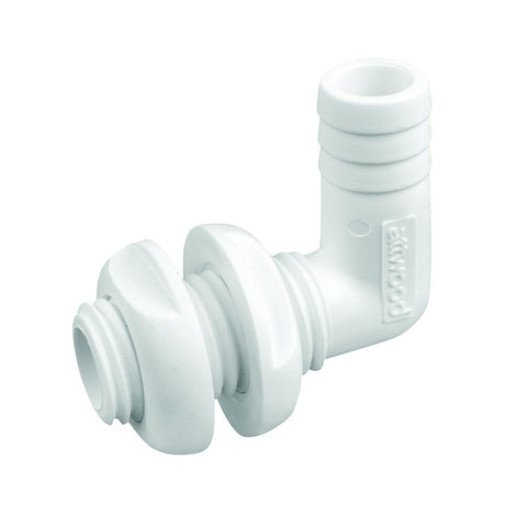 Attwood Marine 90 Degree Thru-Hull Connector (MPN: 3877-3)