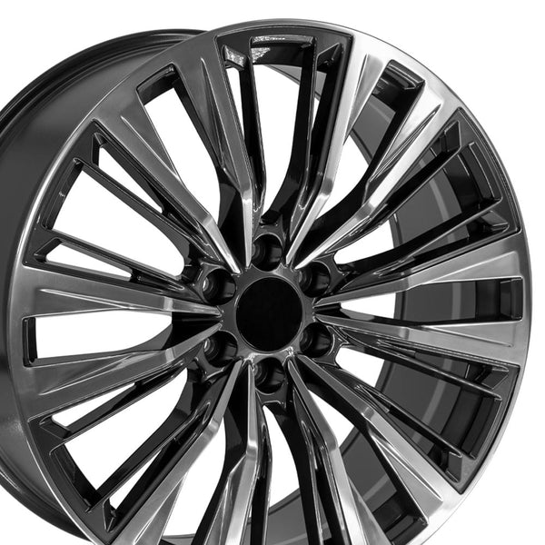 OE Wheels CA93 Aluminum Wheel (MPN: CA93-24100-6550-28PG)