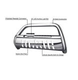 Black Horse Off Road Bull Bar (MPN: BE-A1602S)
