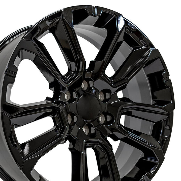 OE Wheels CV68 Gloss Black Wheel (MPN: CV68-22090-6550-28B)