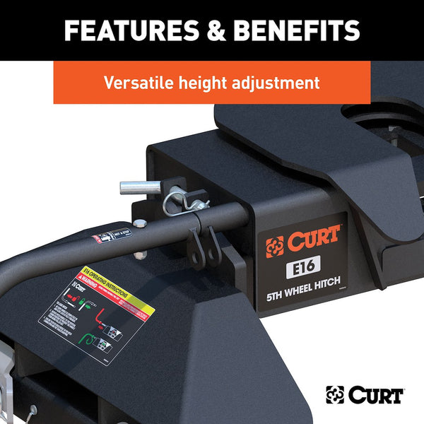 CURT E16 Fifth Wheel Trailer Hitch (MPN: 16061)