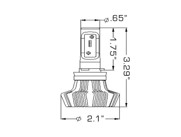 Oracle Lighting LED Headlight Bulb (MPN: 5233-001)