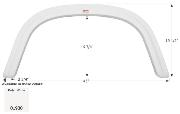 Icon Fender Skirt (MPN: 01930)