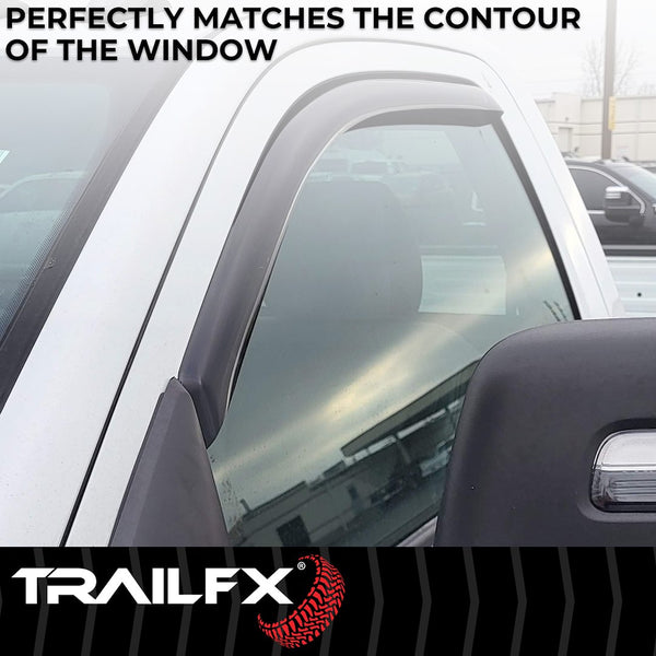 TrailFX TFX 2-PC Window Vents (MPN: 2141IC)