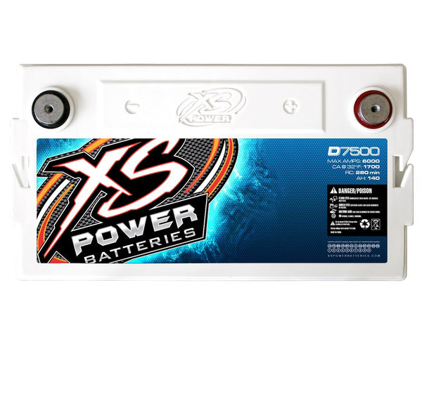 XS Power Batteries D Series AGM Battery (MPN: D7500)