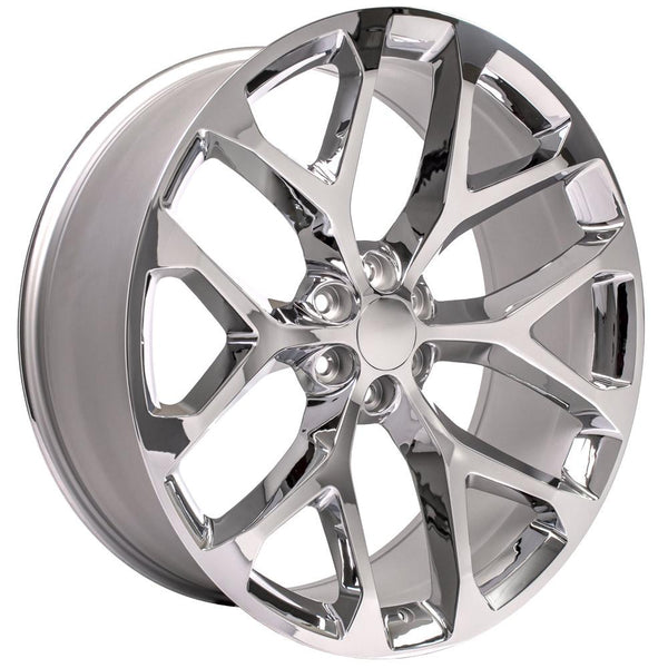 OE Wheels CV98B Chrome Plated Wheel (MPN: CV98B-26100-6550-24C)