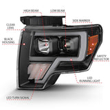 AnzoUSA G4 Series Headlight Assembly (MPN: 111445)