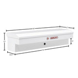 Weather Guard Lo-Side Steel Tool Box (MPN: 175-3-04)