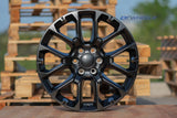 OE Wheels CV67 22 Inch Aluminum Wheel (MPN: CV67-22090-6550-28B1)