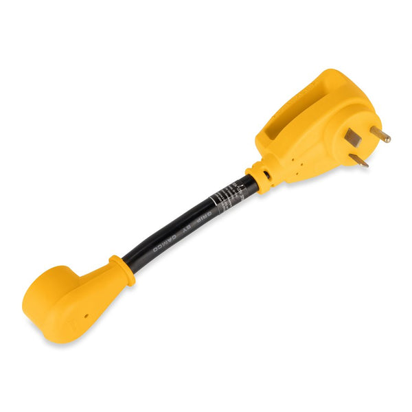 Camco Power Cord Adapter 30 Amp Male to 15 Amp Female (MPN: 55155)