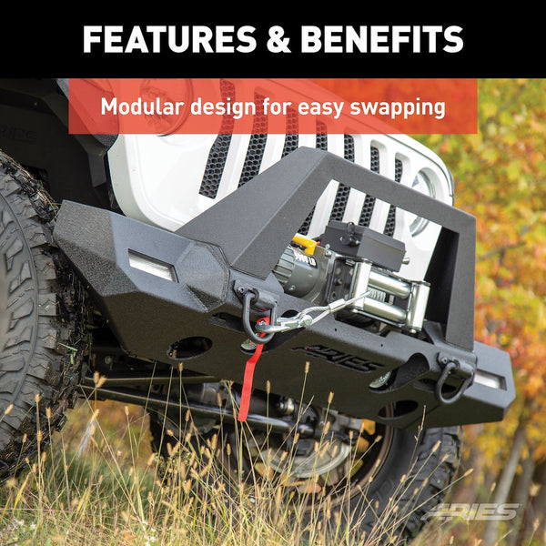 Aries TrailChaser Bumper End (MPN: 2081209)