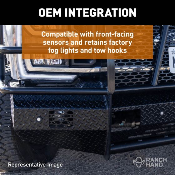 Ranch Hand Front Bumper (MPN: FSC08HBL1)