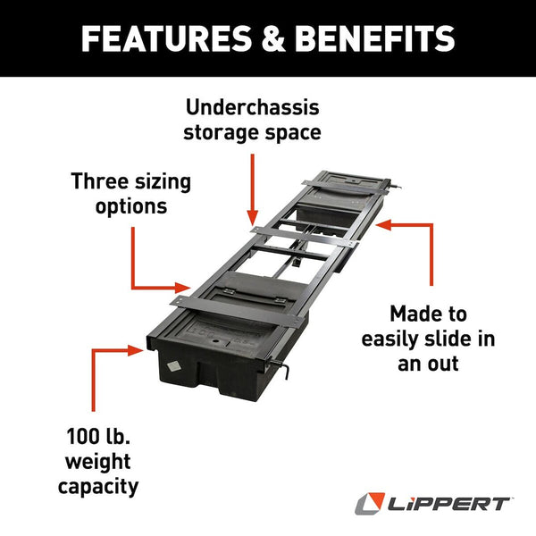 Lippert Components Chassis Mounted Storage Rack (MPN: 175180)